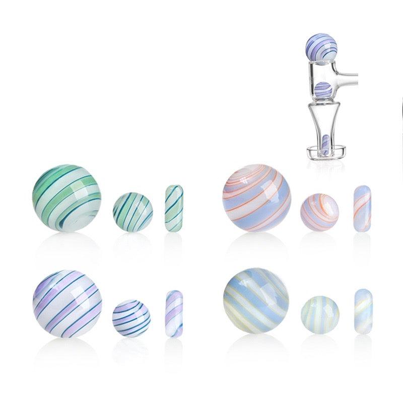 Glass Head Marble Dab Set