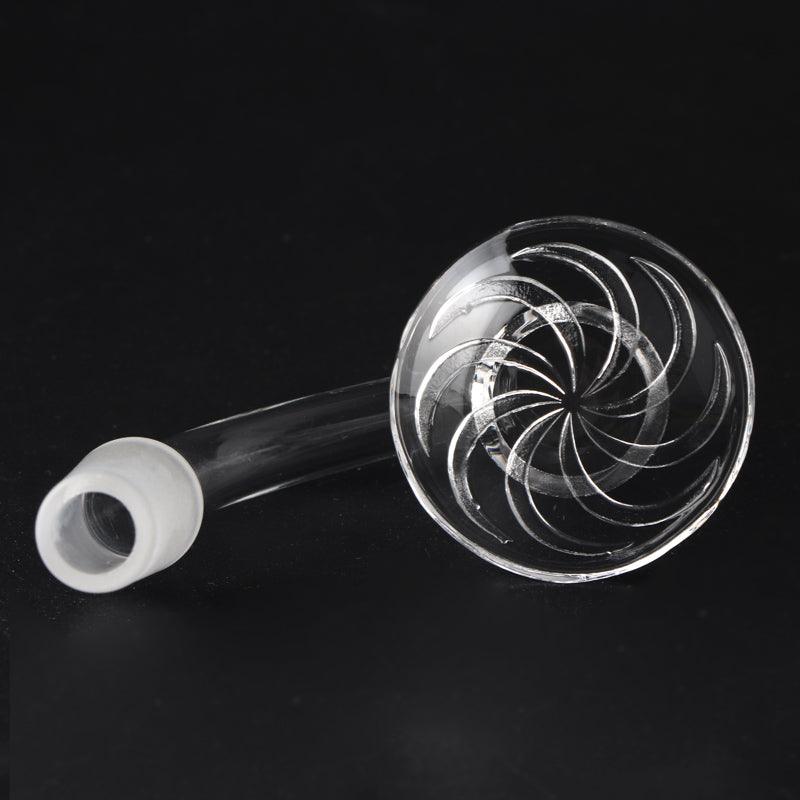 Terp Swirl Quartz Banger – 14mm Male 90°