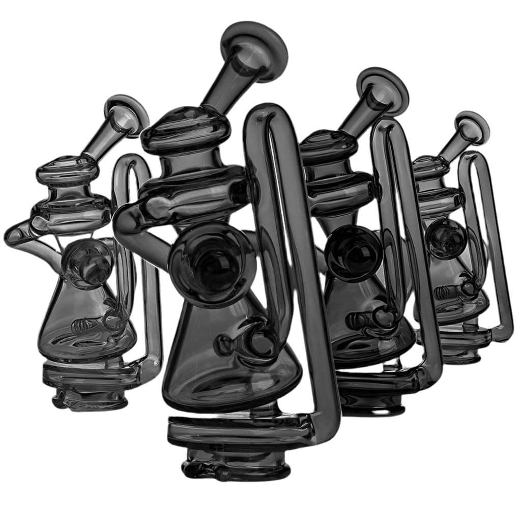 Puffco Peak Pro Upright Recycler Attachment | 7 inch | Black Series
