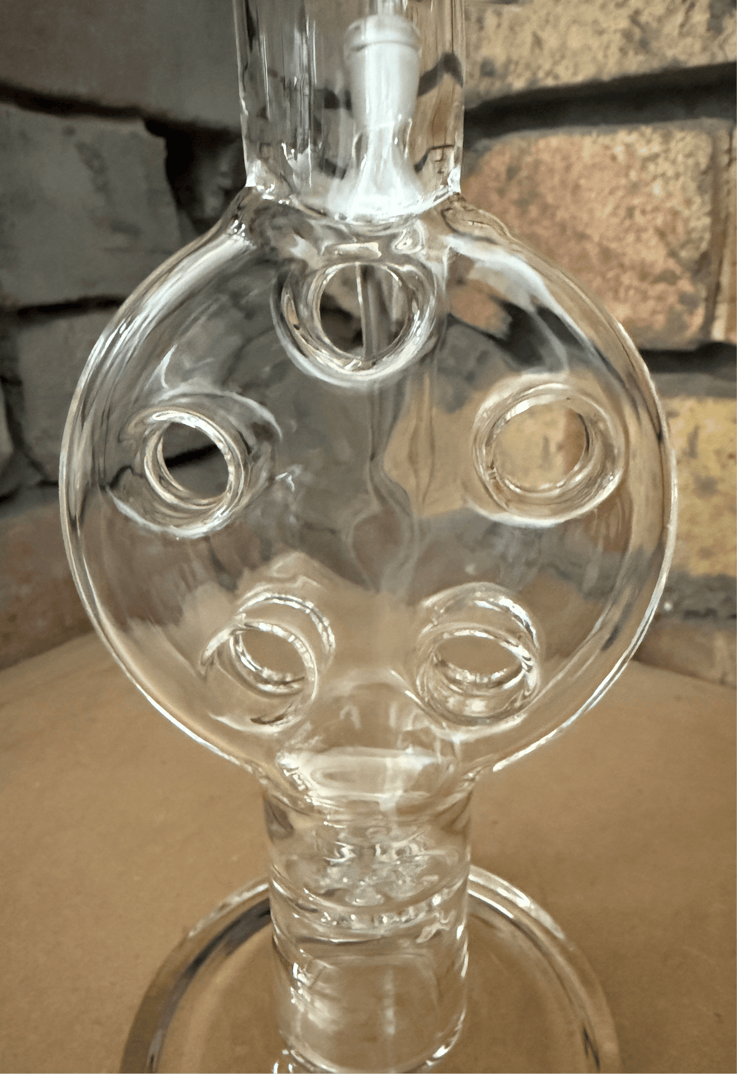 Glass Head Swiss Perc Bong | 14.5 inch