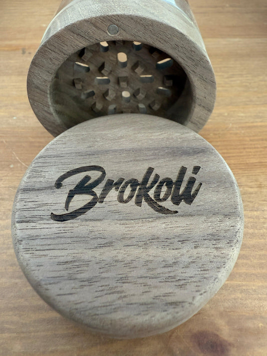 Brokoli Wooden Grinder – Premium Natural Design