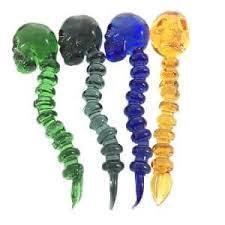 5inch glass dabber skull - A Bong Shop