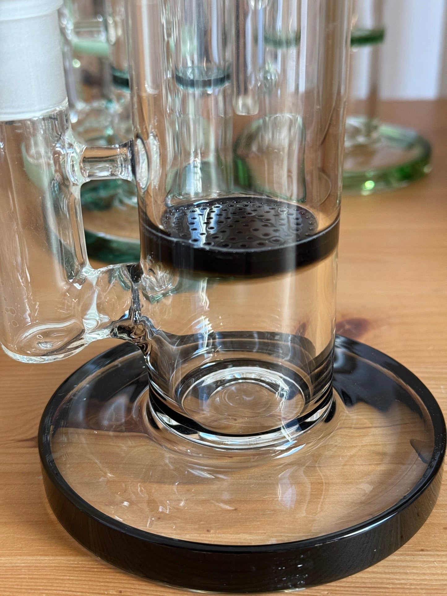 Bent Neck Honeycomb Percolator Bong | 18.8mm