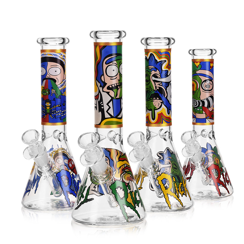 Rick & Morty Beaker Bong | 10 inch