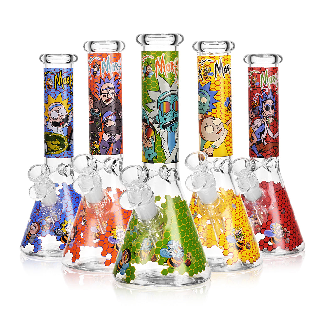 Honey Portal Rick and Morty Beaker Bong | 10inch