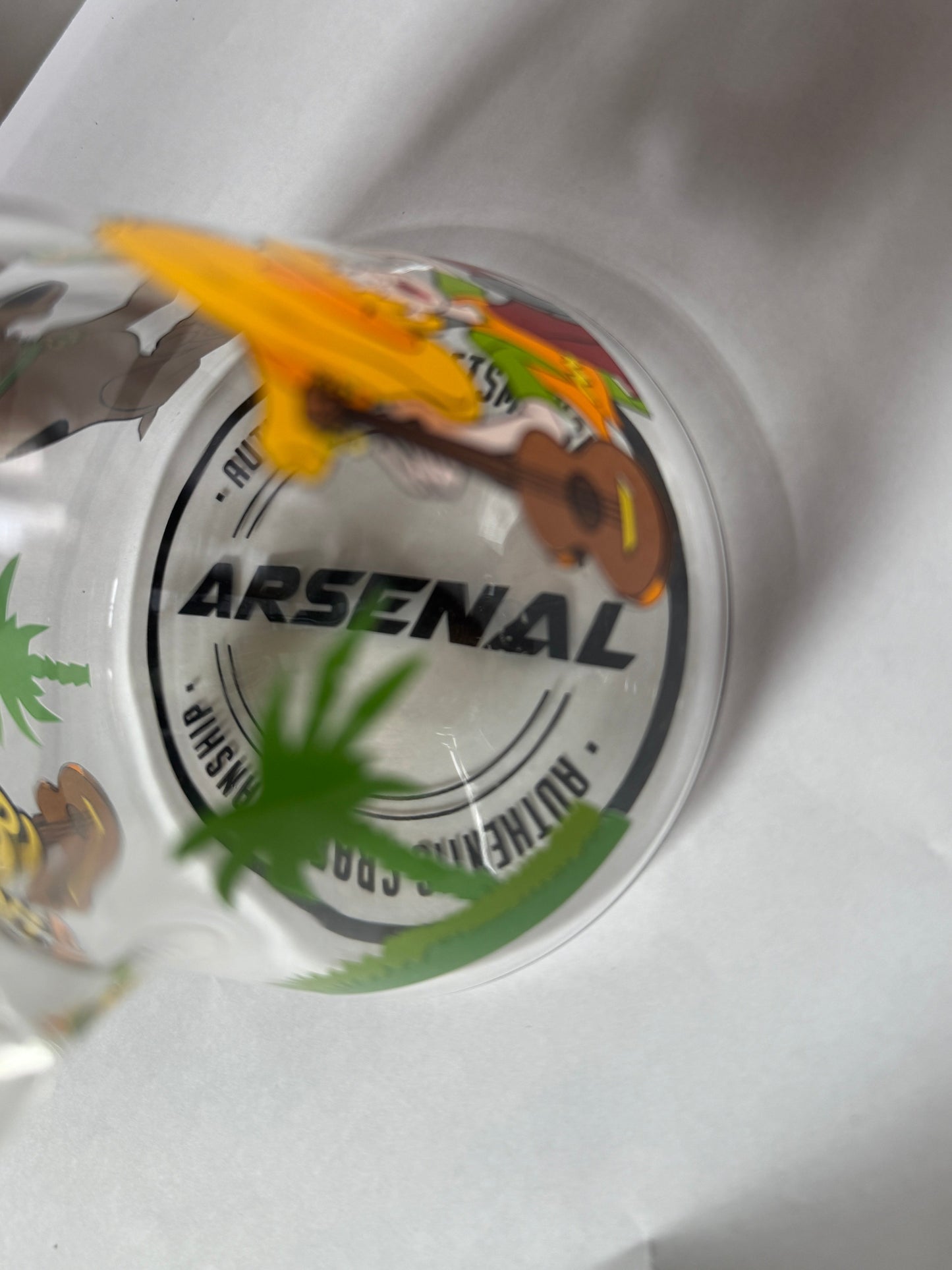 Arsenal Glass Scooby Doo Beaker Bong Team Edition | 10inch