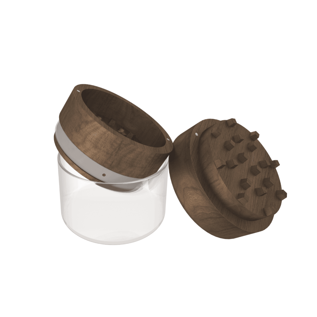 Brokoli Wooden Grinder – Premium Natural Design