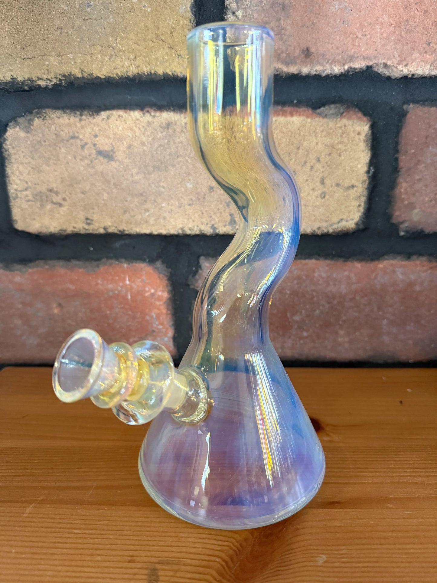 Silver Fumed Bong | Silver Fumed