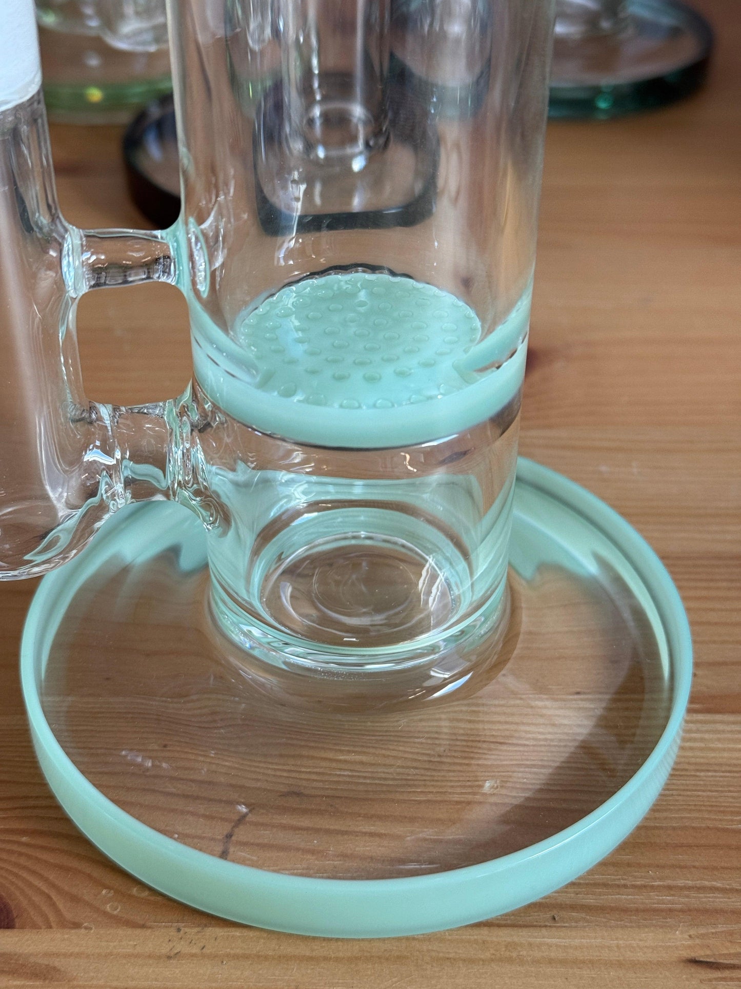 Bent Neck Honeycomb Percolator Bong | 18.8mm