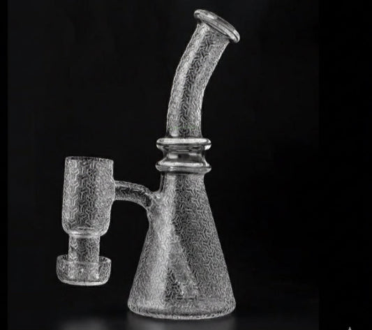 5 Inch Quartz Dab Rig with fixed Flat Top Terp Slurper - view 2