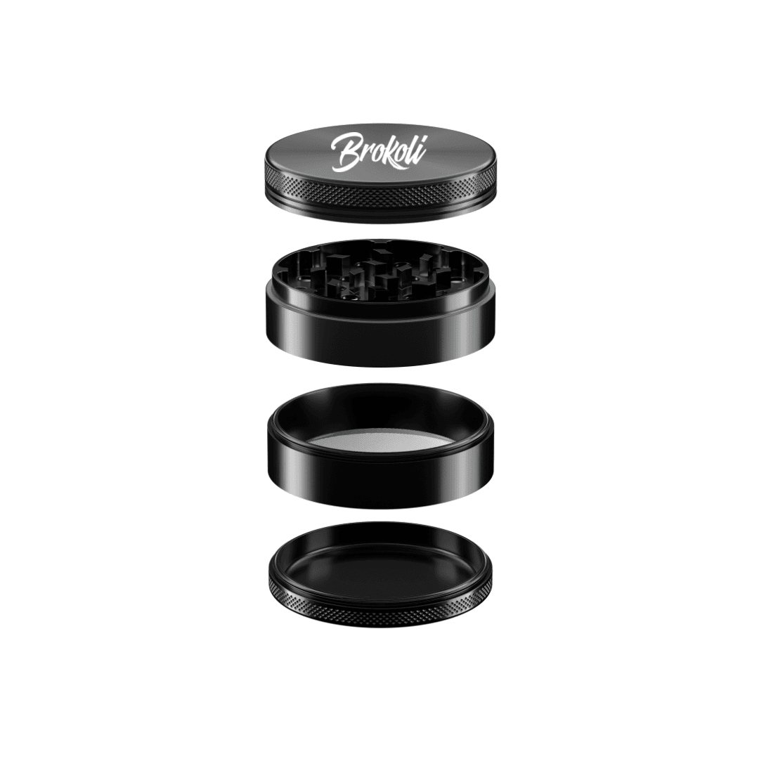 Brokoli 63mm 4-Part Aluminum Grinder