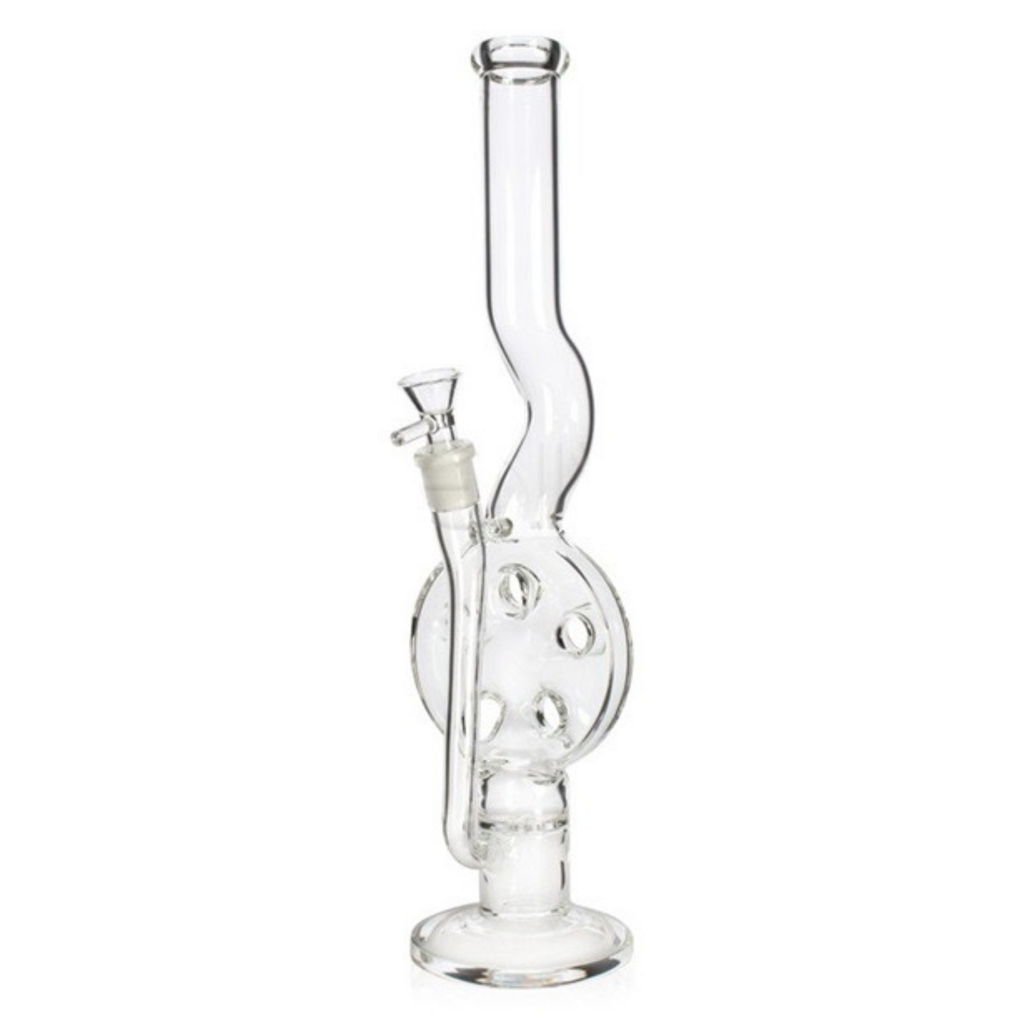Glass Head Swiss Perc Bong | 14.5 inch