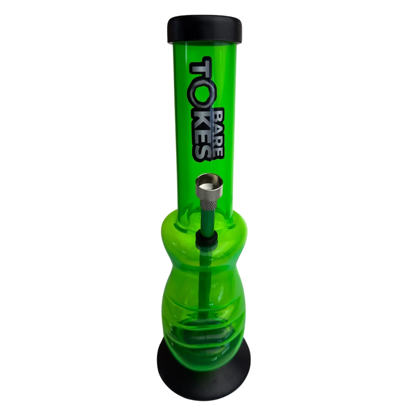 Bare Tokes No Glass Acrylic Grip Bong | 30cm