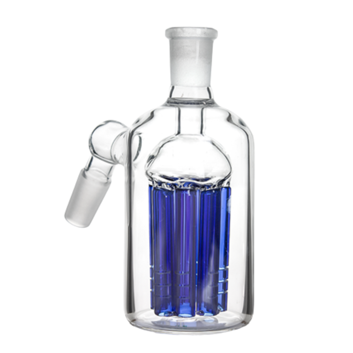 Tree of Life Ash Catcher 8-Arm Perc 14.5mm - 14.5mm / 45 degree / Blue