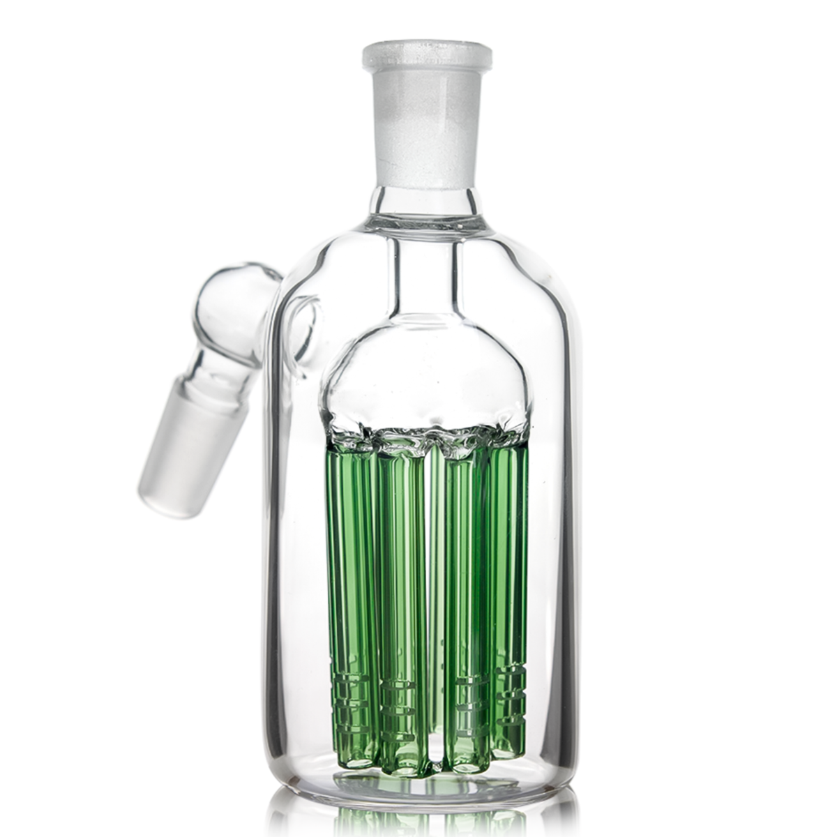 Tree of Life Ash Catcher 8-Arm Perc 14.5mm - 14.5mm / 45 degree / Green