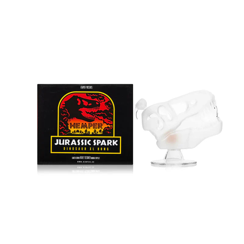 Hemper Jurassic Spark XL Skull Bong | 7 Inches