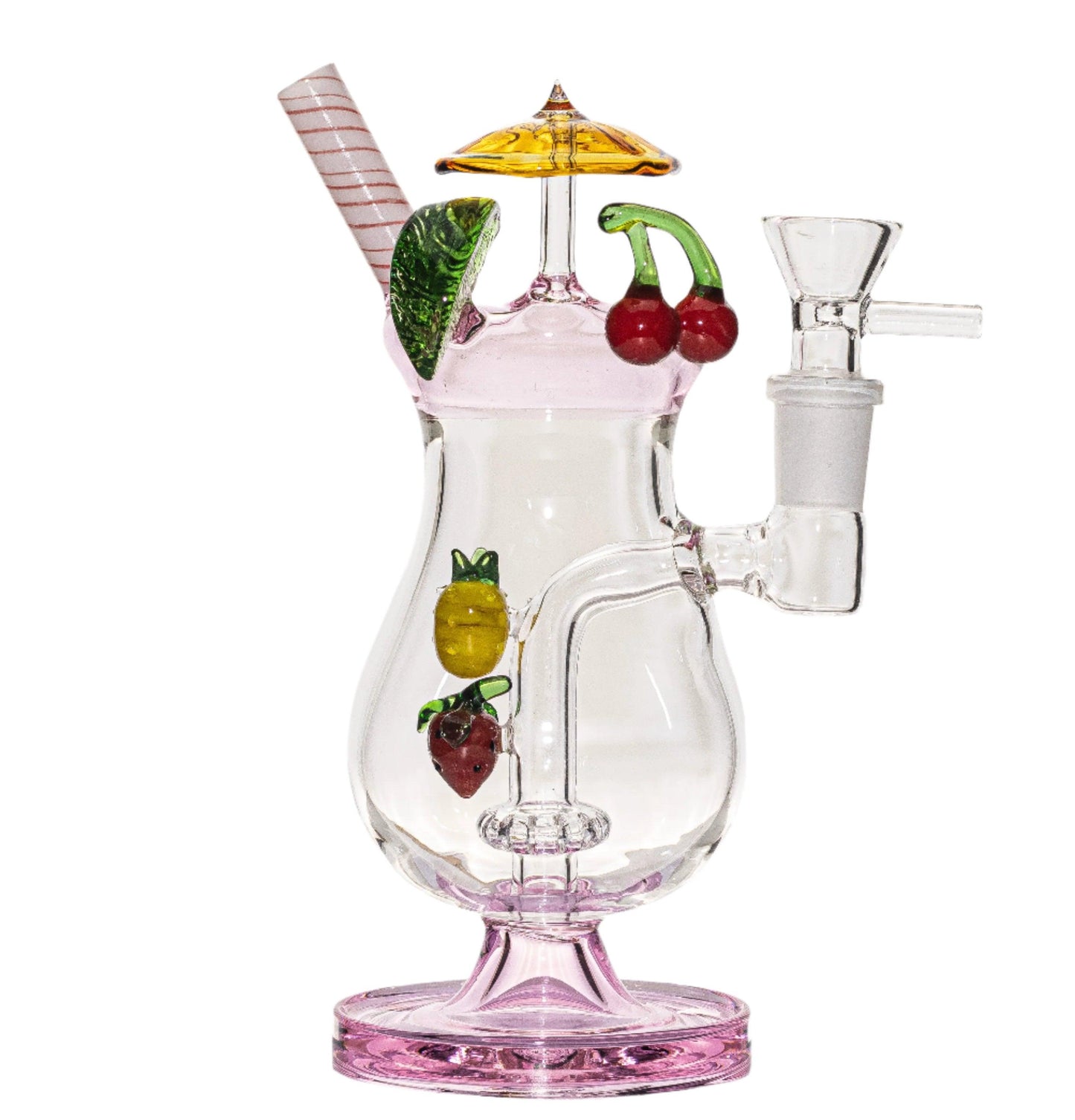Paradise cocktail glass bong | 8 inch