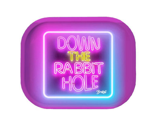 Brokoli | Down the rabbit hole| Small Rolling Tray - A Bong Shop