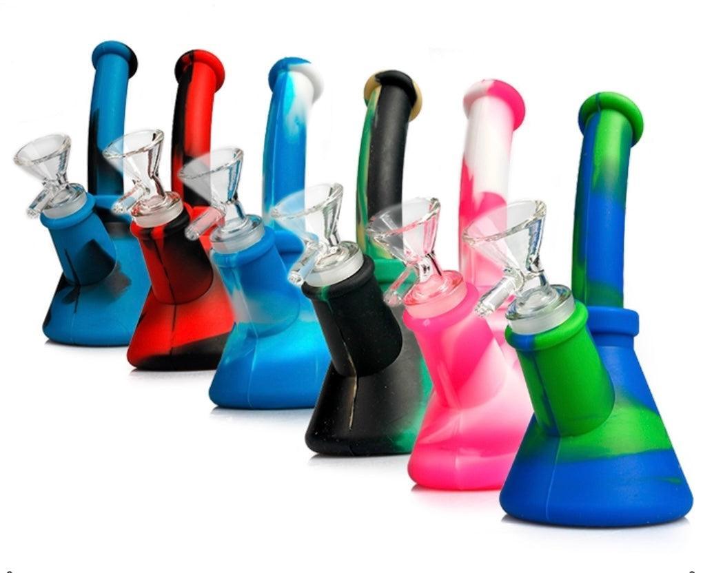 6inch Silicone Beaker Bong - A Bong Shop