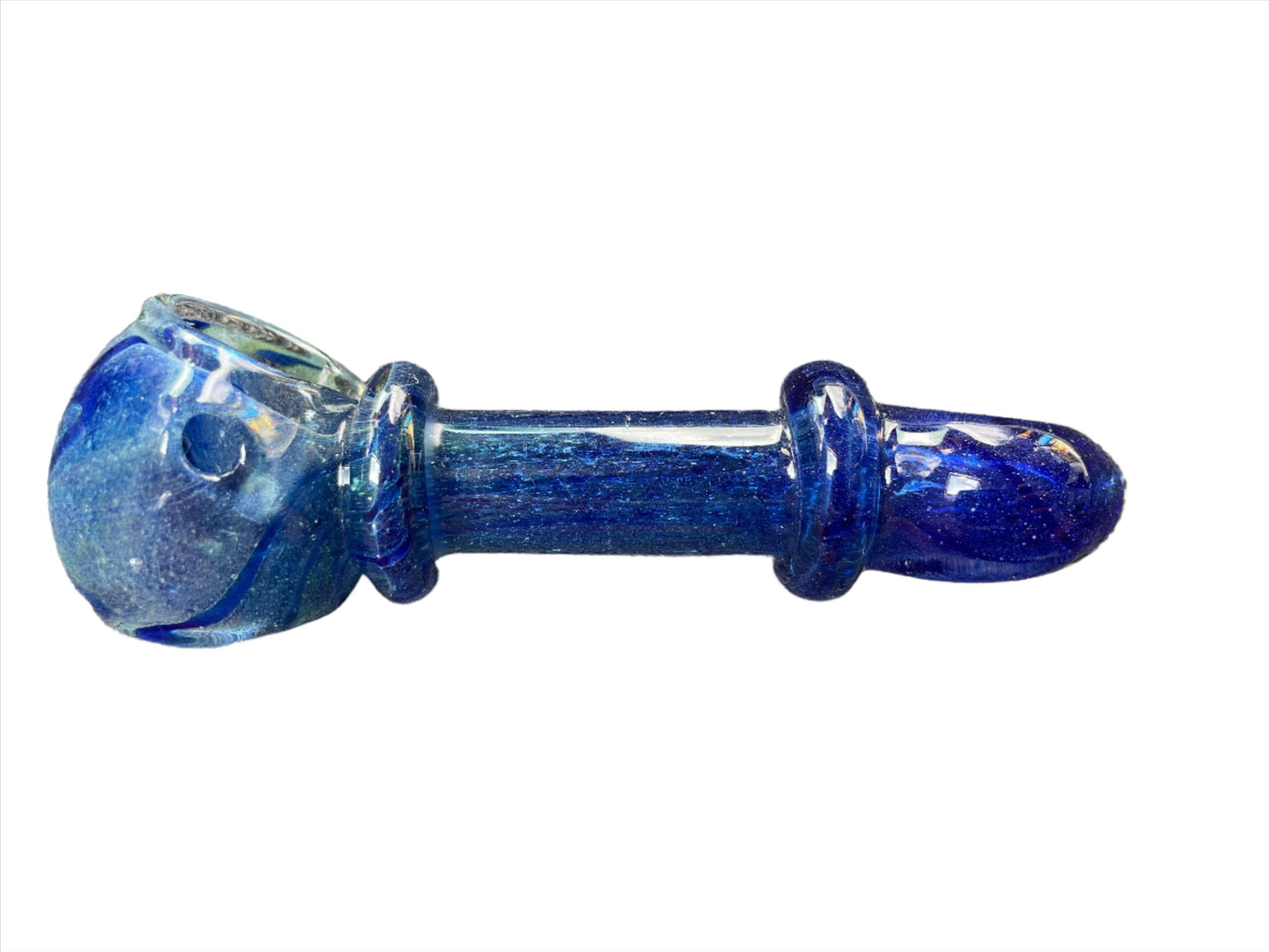 4.5 inch blue - A Bong Shop