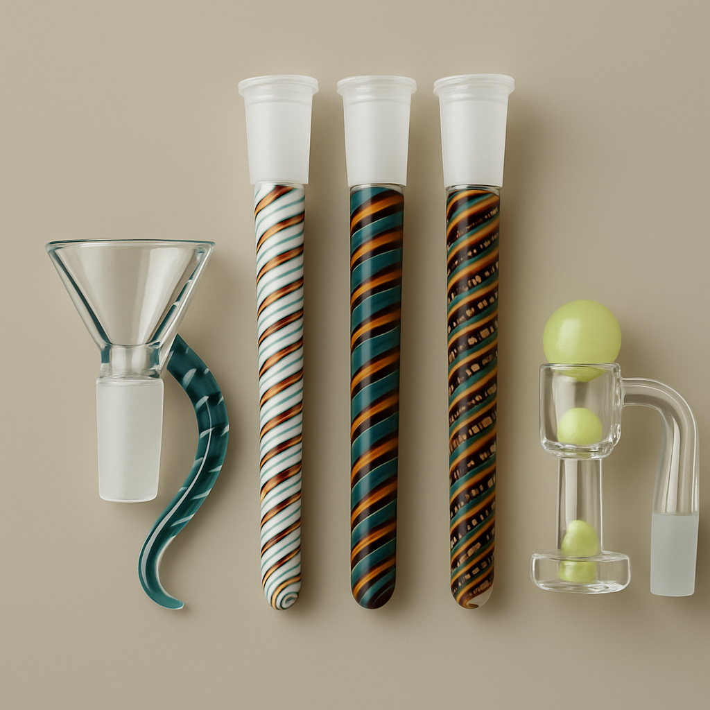 Glass Bowls, Bangers and Down Pipes