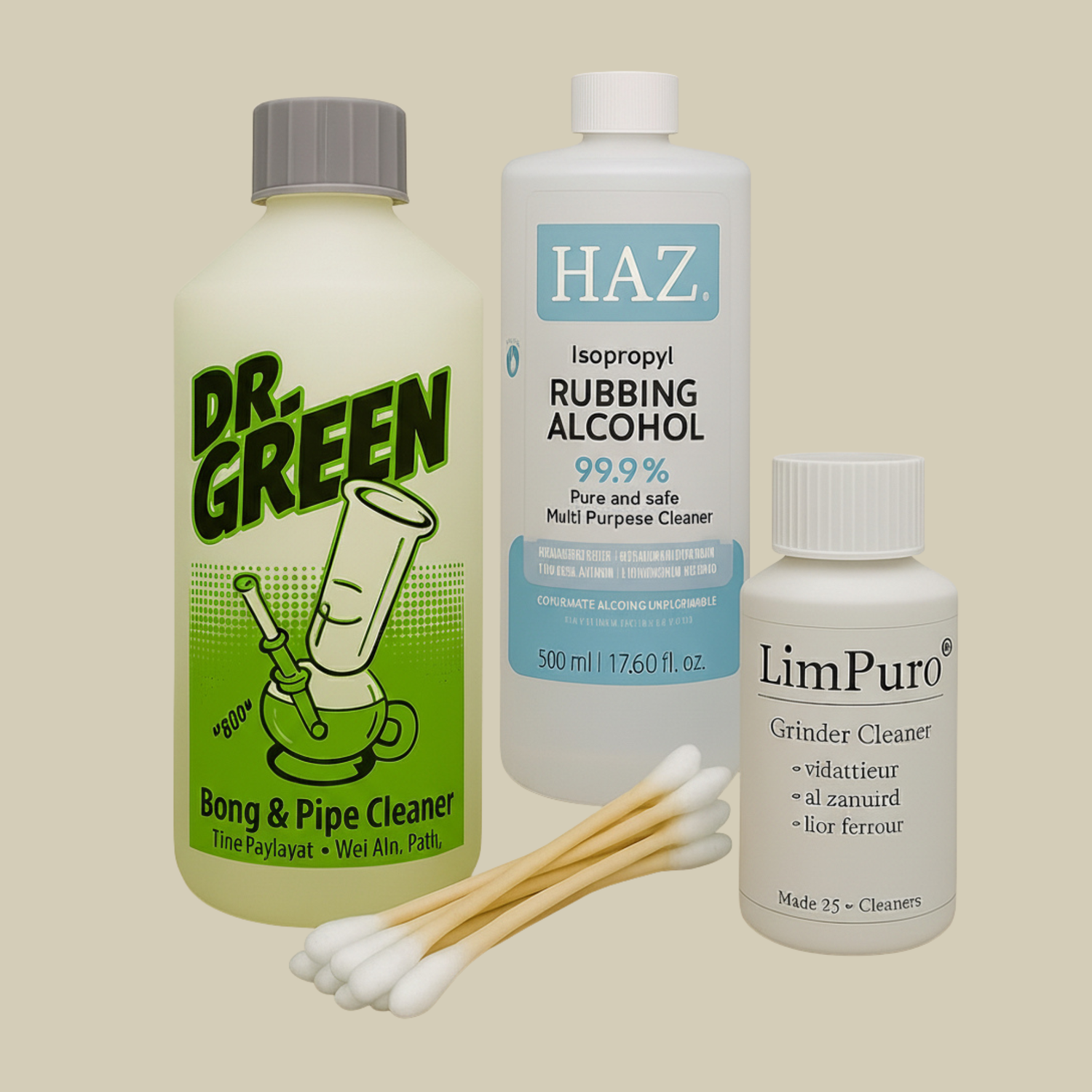 Bong Cleaning Supplies