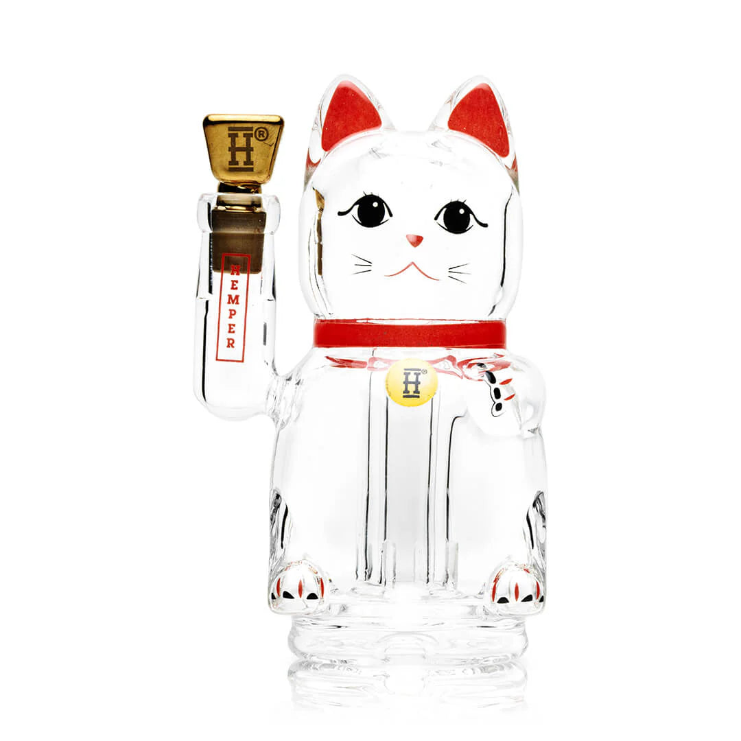 Hemper Lucky Money Cat Puffco Peak Top
