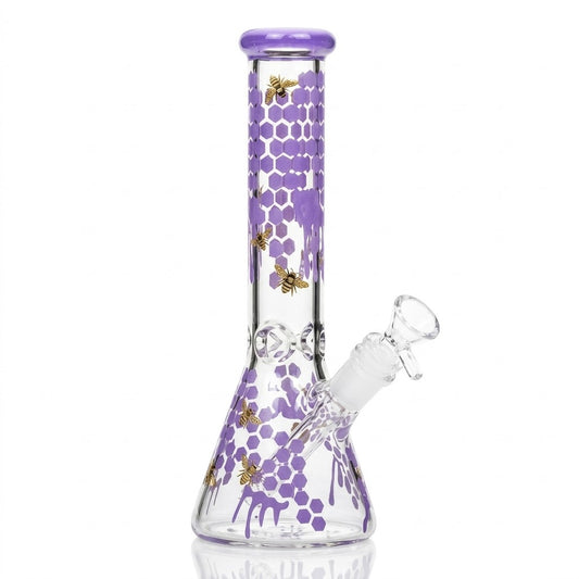 Honeycomb Beaker Bong | 10inch