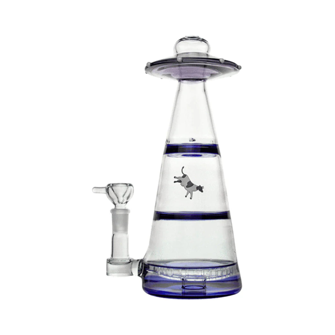 Hemper 10 Inch UFO Vortex Glass Bong 14.5 mm