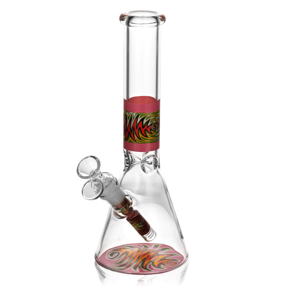 Wig Wag Print Beaker Bong | 9inch