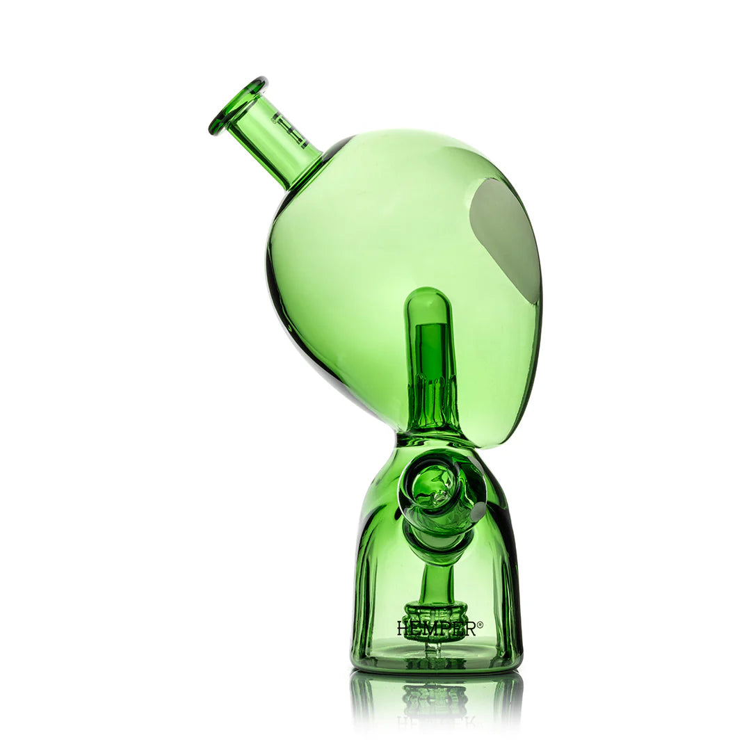 Hemper 9 Inch Alien Head Glass Bong 14.5 mm