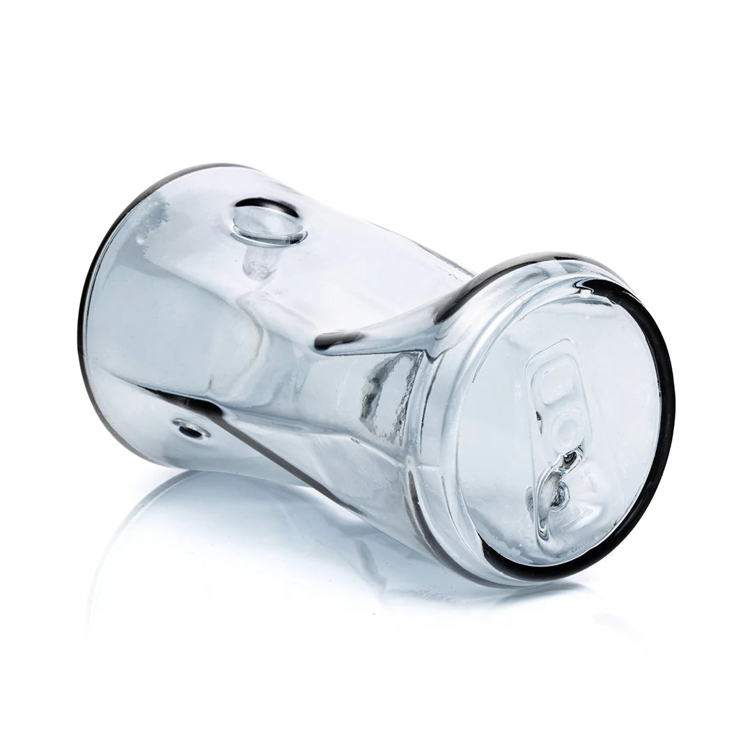 Hemper 4.6 Inch Crushed Can Glass Hand Pipe