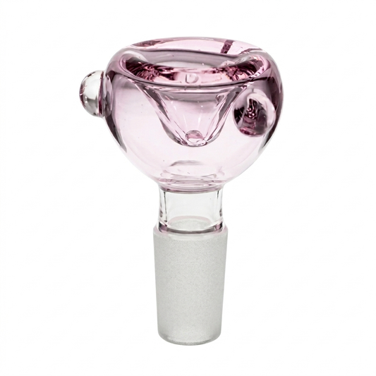 18.8mm Pink Glass Bowl