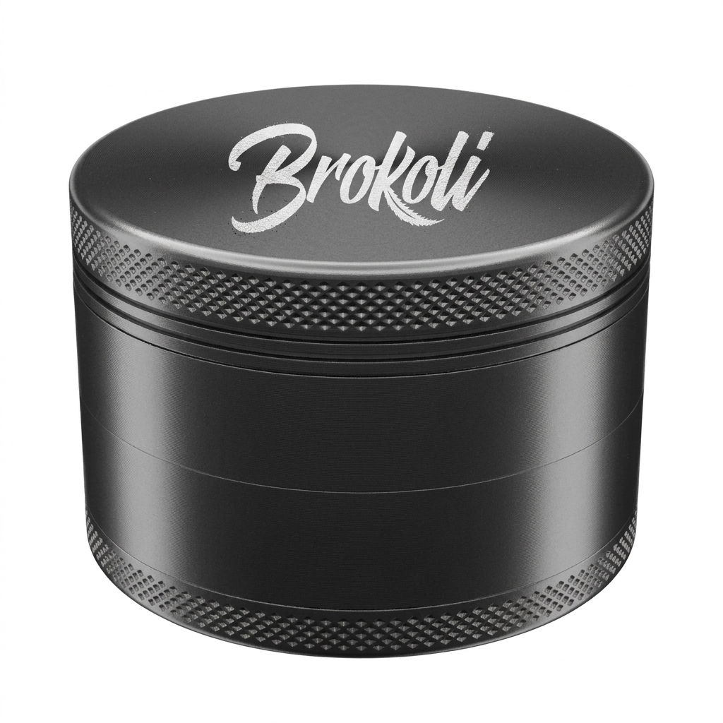 Brokoli 40mm Aluminium 4-Part Travel Grinder