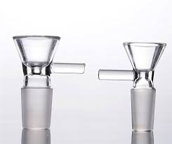 Pure Glass Bowl Handle Bowl 
