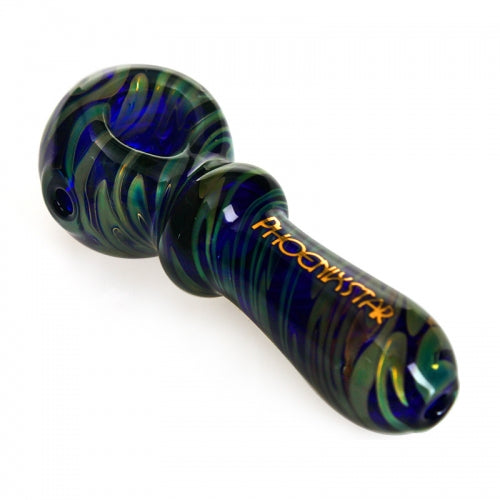 Phoenix Star 4 Inch Spoon Pipe with 7-Hole Glass Screen