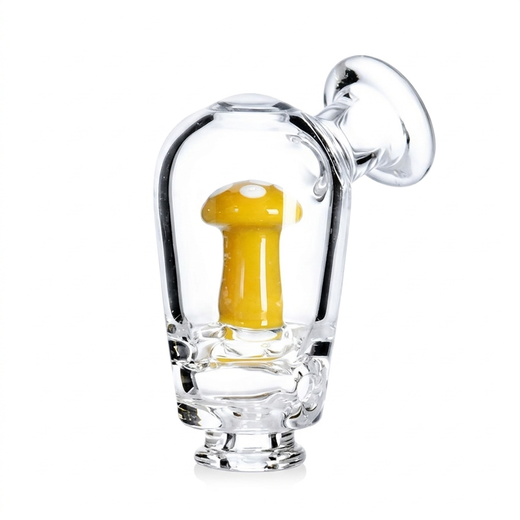 Magic Mushroom Glass Mouthpiece for the Puffco Pivot