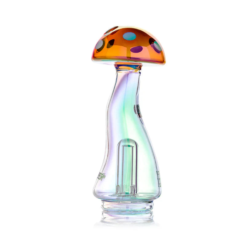 Hemper 5.7 Inch Trippy Shroom Puffco Peak Glass Top Attachment