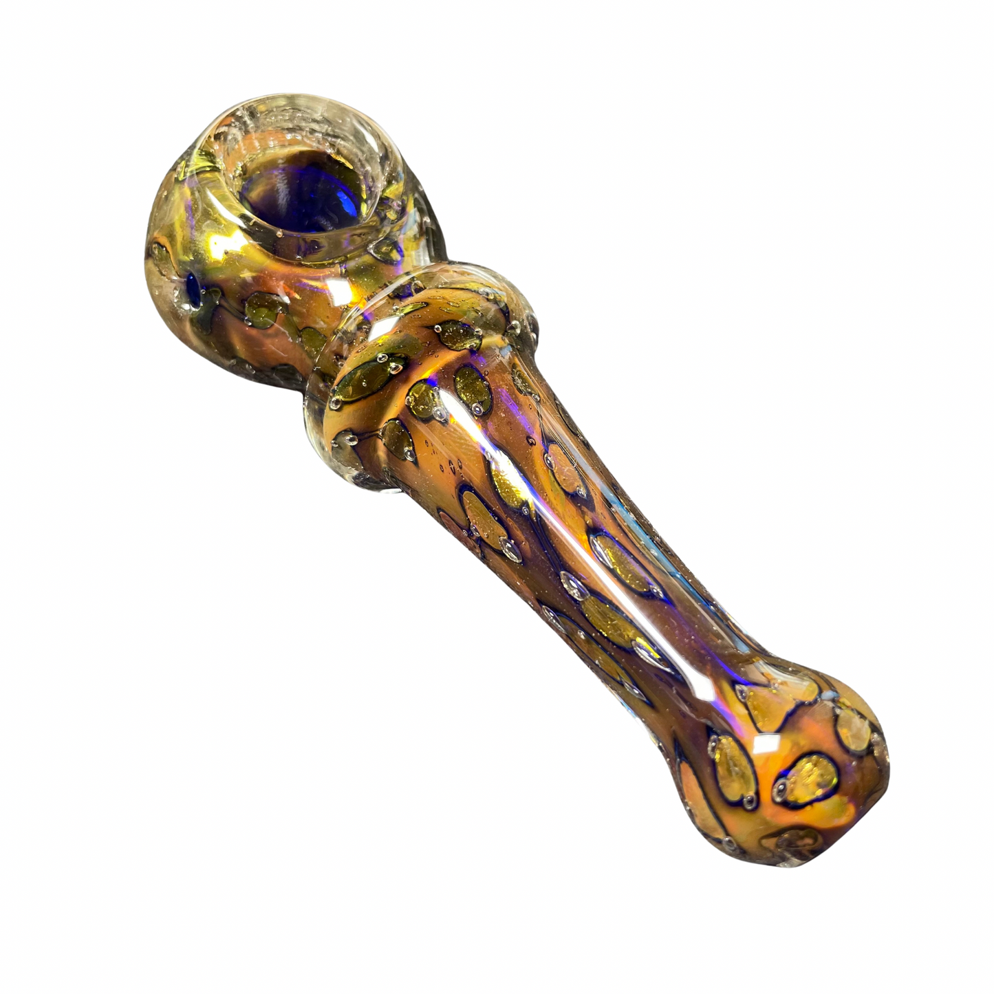 Amber Nebula 5inch Spoon Pipe