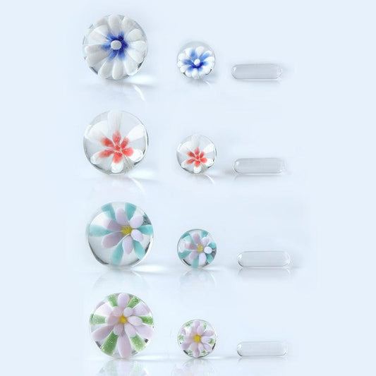 Flower Dab Marble Set