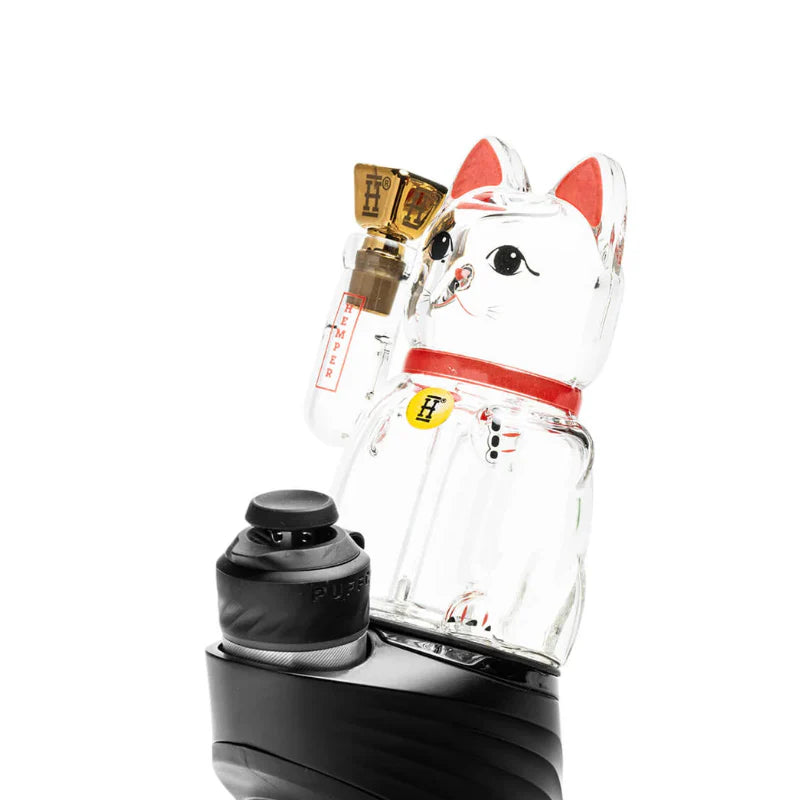 Hemper Lucky Money Cat Puffco Peak Top