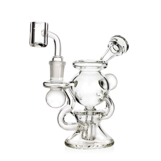 Recycler Dab Rig by Glass Head | 5.5 inch