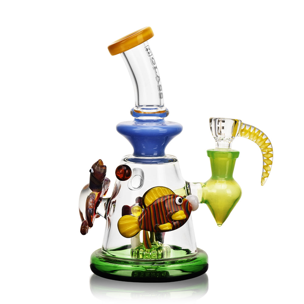 EG Glass Bong | Under the Sea | 8 inch