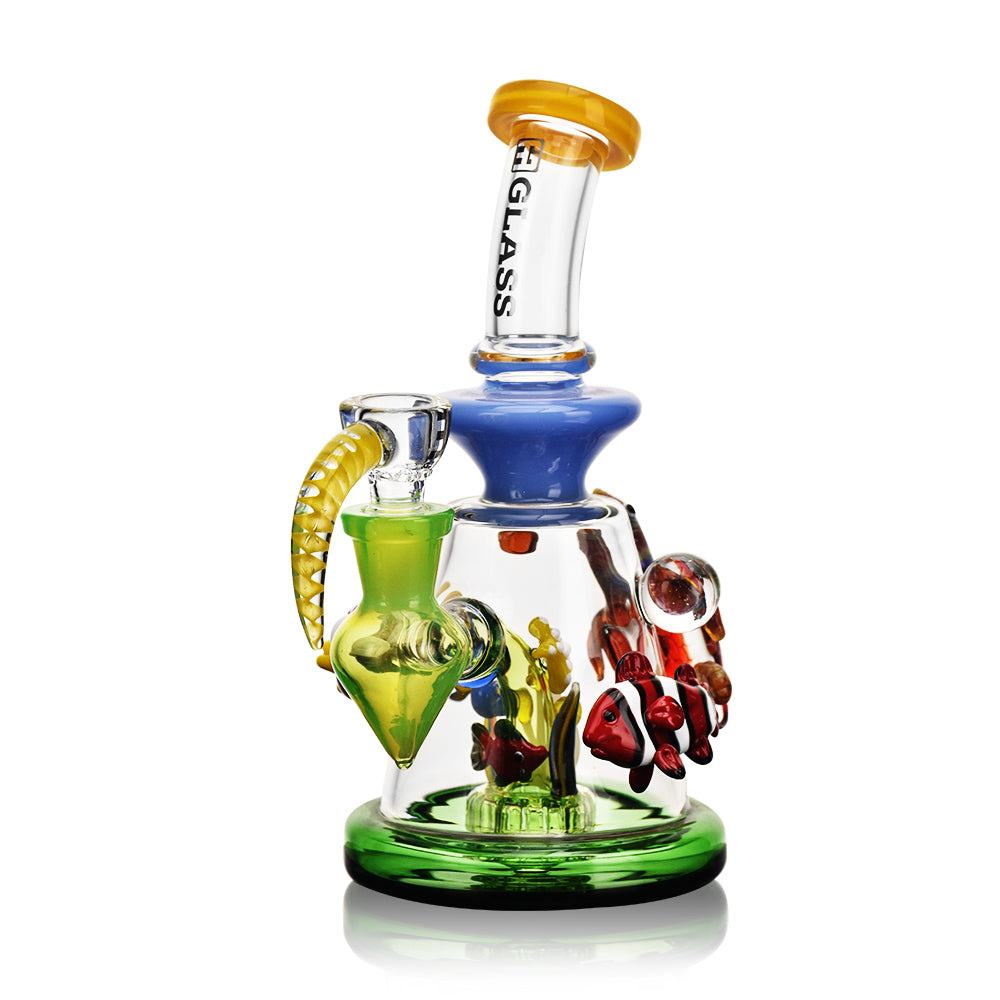 EG Glass Bong | Under the Sea | 8 inch