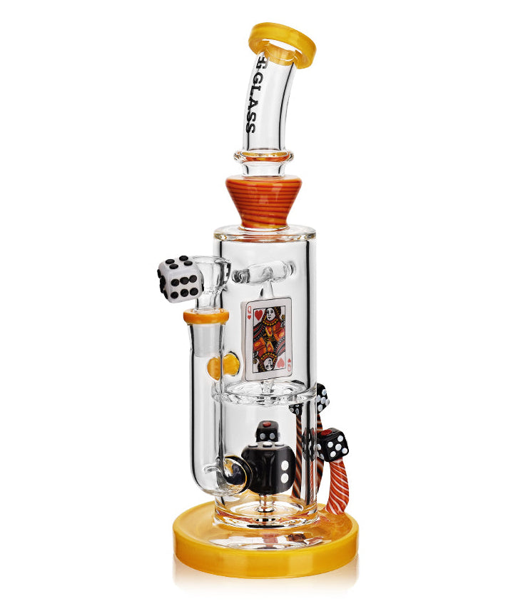 High Stakes Lucky Dice Bong | 11 inch