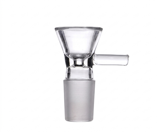 Pure Glass Bowl Handle Bowl 