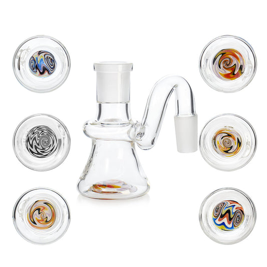Wig-Wag Simple Drop Ash Catcher | 14.5 mm | 90 degree