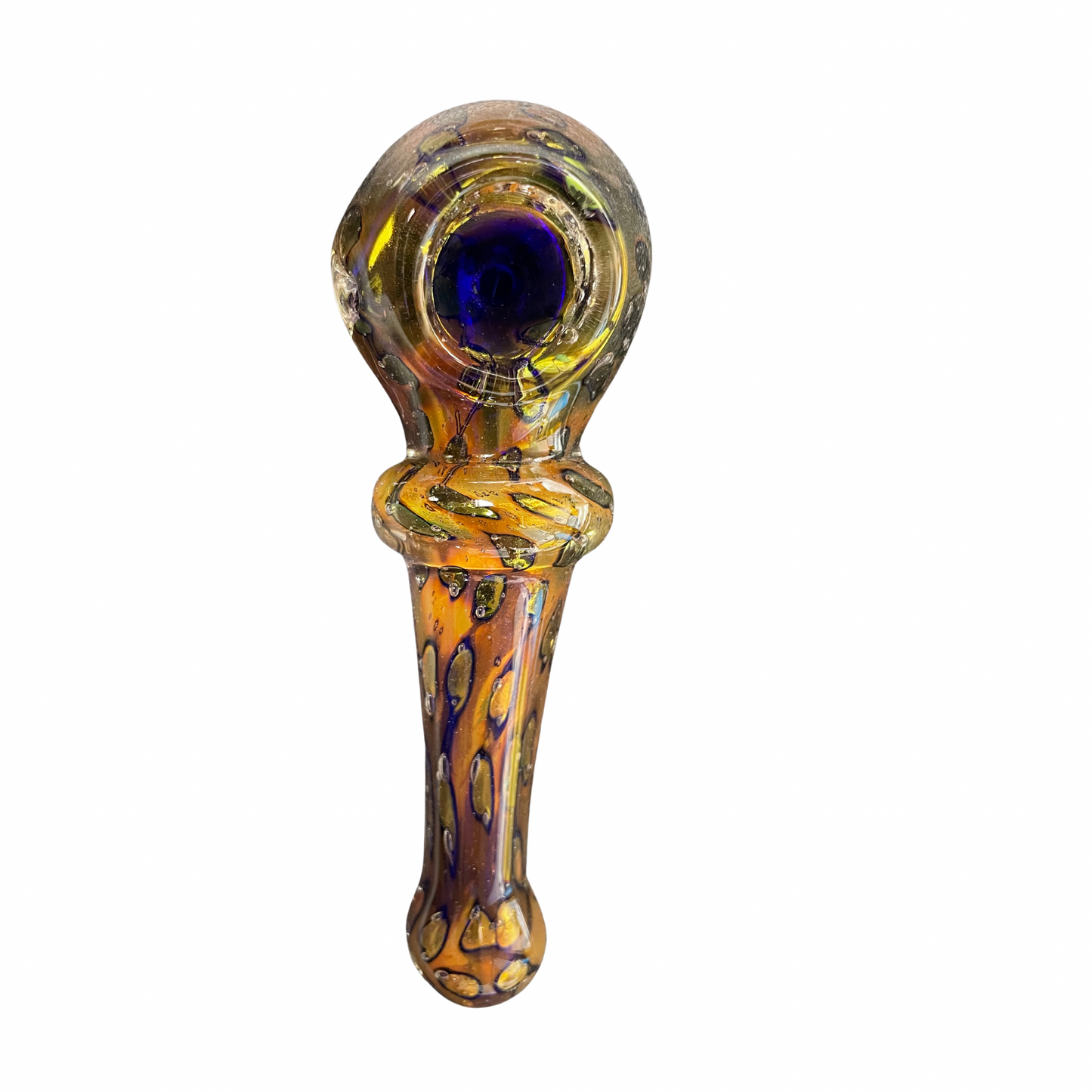 Amber Nebula 5inch Spoon Pipe