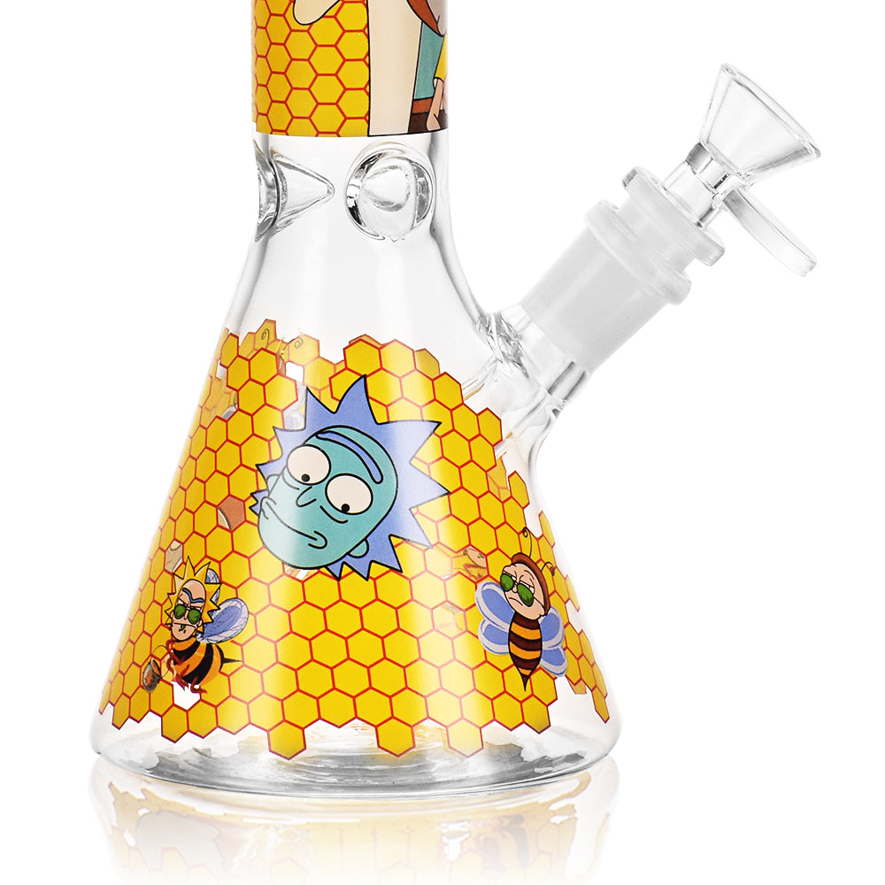 Honey Portal Rick and Morty Beaker Bong | 10inch