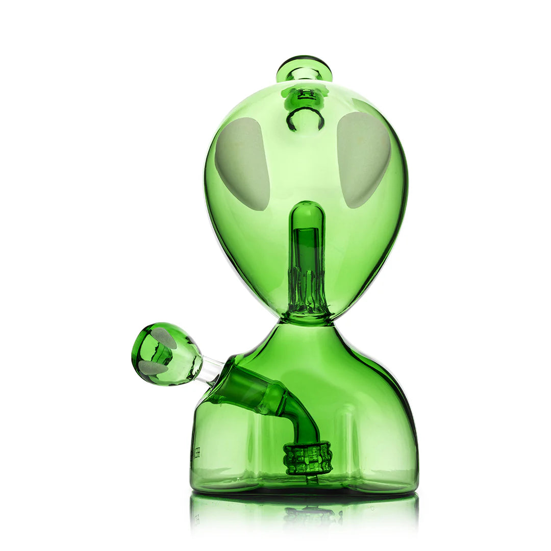 Hemper 9 Inch Alien Head Glass Bong 14.5 mm